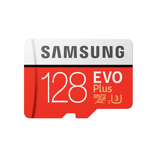 Карта памяти Samsung microSDXC 128Gb Class10 EVO+ с адаптером MB-MC128HA/RU