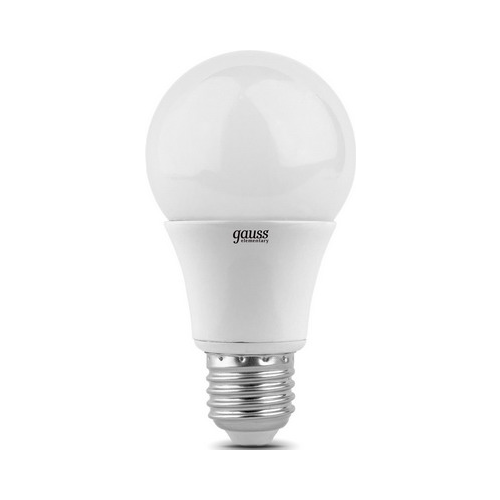 Лампа GAUSS LED Elementary A 60 7W E 27 4100 K 23227А