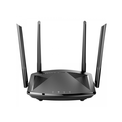 Роутер Wi-Fi D-link AX1800 Wi-Fi 6 1000Base-T WAN, 3x1000Base-T LAN, 4x5dBi external antennas DIR-X1860/RU/R1A