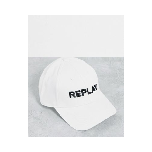 Бейсболка с логотипом Replay Белый