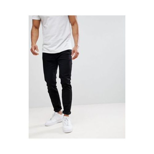 Черные зауженные джинсы Burton Menswear-Черный цвет