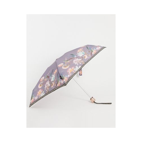 Зонт с рисунком в стиле декаданс Ted Baker-Фиолетовый цвет