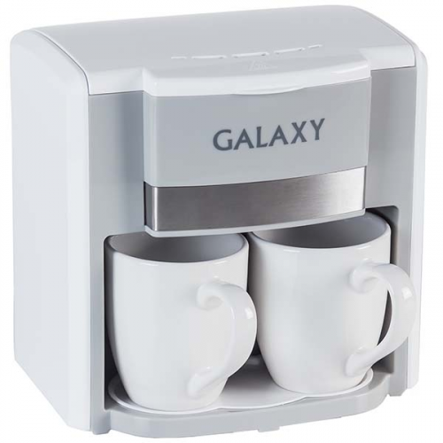 Кофеварка капельного типа Galaxy GL 0708 White