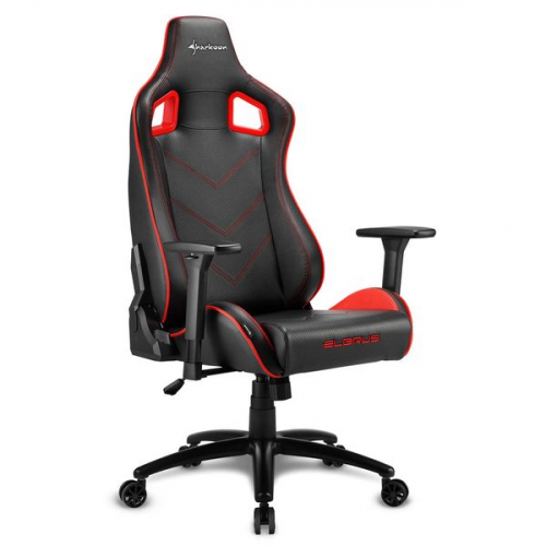 Кресло компьютерное игровое Sharkoon Elbrus 2 Black/Red