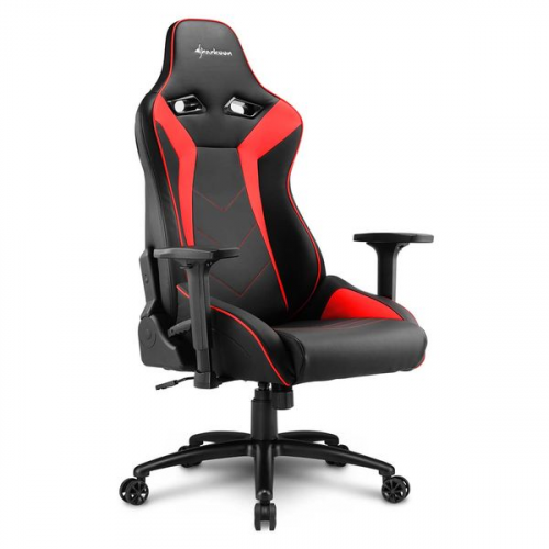 Кресло компьютерное игровое Sharkoon Elbrus 3 Black/Red