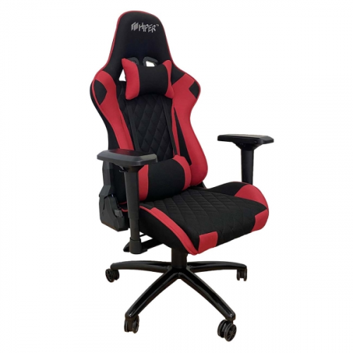 Кресло компьютерное игровое HIPER HGS-114-BK/RED