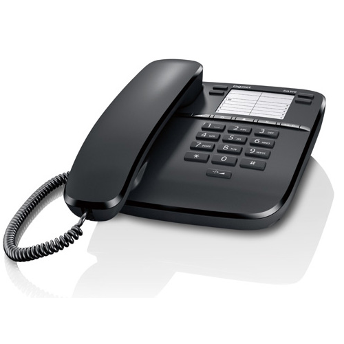 Телефон проводной Gigaset DA310 S30054-S6528-S301 черный