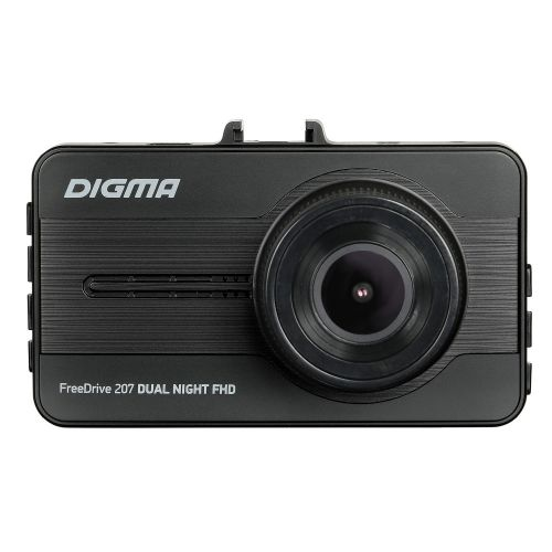 Видеорегистратор автомобильный Digma FreeDrive 207 DUAL Night FHD черный (1171718)