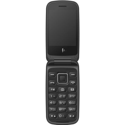 Мобильный телефон F+ Flip3 Black 2.8'' 240*320, 32/32MB, up to 32GB flash, 0,3Mpix, BT, Micro-USB, 1