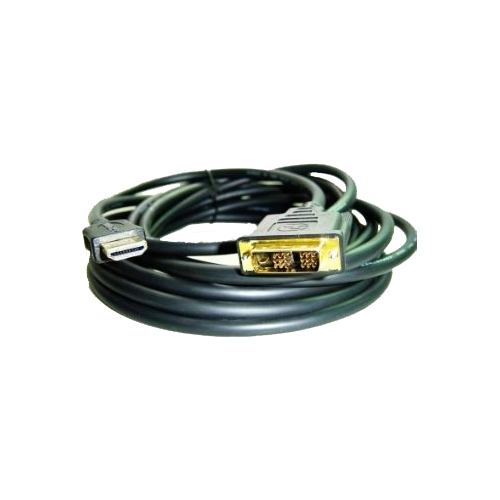 Кабель интерфейсный HDMI-DVI Gembird 19M/19M CC-HDMI-DVI-15 4.5м, single link, черный, позол.разъемы