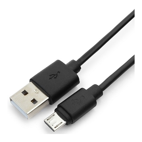 Кабель интерфейсный USB 2.0 Garnizon GCC-mUSB2-AMBM-1.8M Pro, AM/microBM 5P, 1.8м, черный, пакет