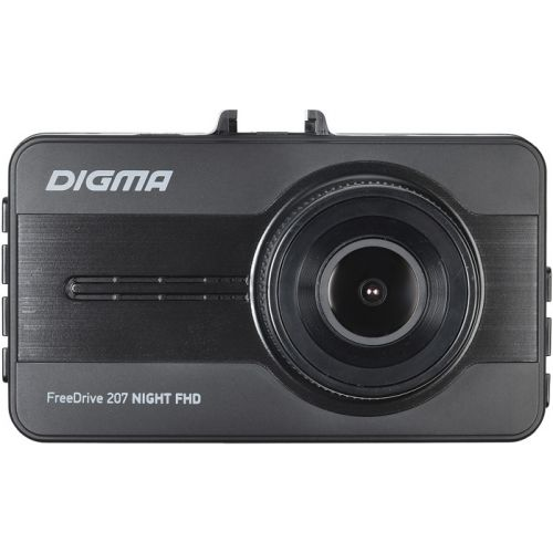 Видеорегистратор автомобильный Digma FreeDrive 207 Night FHD черный (1070523)