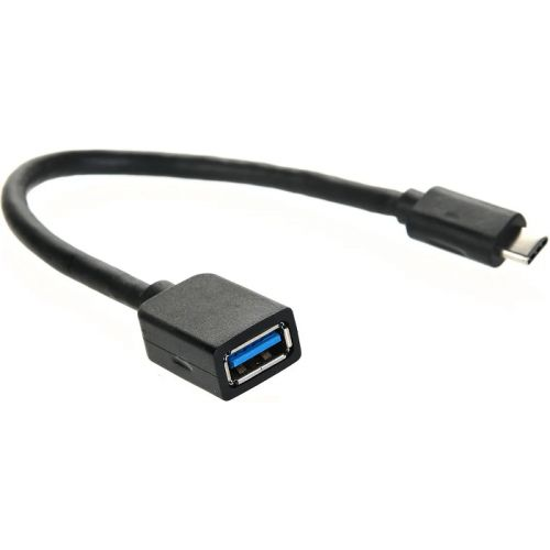 Кабель-адаптер VCOM CU409 USB 3.1 Type-C (m)- USB 3.0 Af, OTG, 1.5A, 5.0Gbps, 0,2м