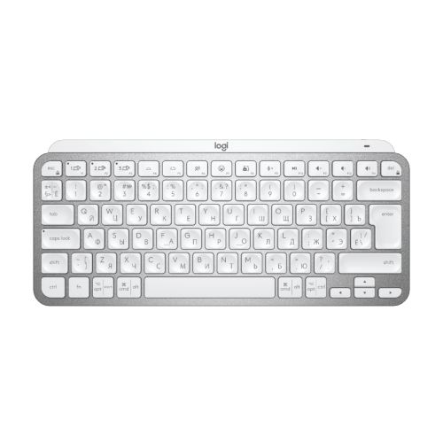 Клавиатура Wireless Logitech MX Keys Mini 920-010502 с подсветкой, pale grey