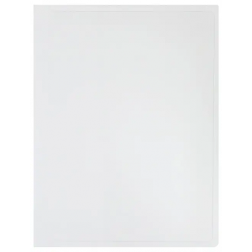 Папка с 40 прозрачными вкладышами "Бюрократ. Black&White", цвет: белый, черный, A4, арт. BWBPV40WT
