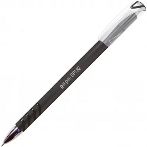 Staff Ручка гелевая "College", цвет чернил черный, корпус черный, игольчатый узел 0,6 мм, линия письма 0,3 мм