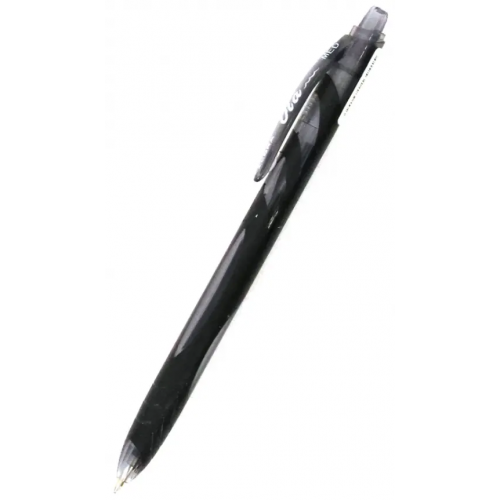 Zebra Ручка шариковая автоматическая черная 1 мм, OLA