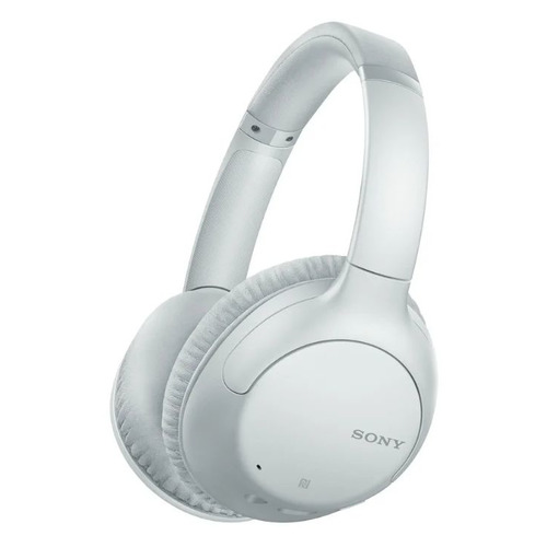Гарнитура Sony WH-CH710N, 3.5 мм/Bluetooth, накладные, белый [whch710nw.e]