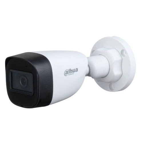 Камера видеонаблюдения аналоговая Dahua DH-HAC-HFW1200CP-0280B, 1080p, 2.8 мм, белый