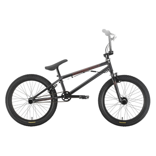 Велосипед STARK Madness 3 BMX (взрослый), колеса 20", черный/оранжевый, 12.5кг
