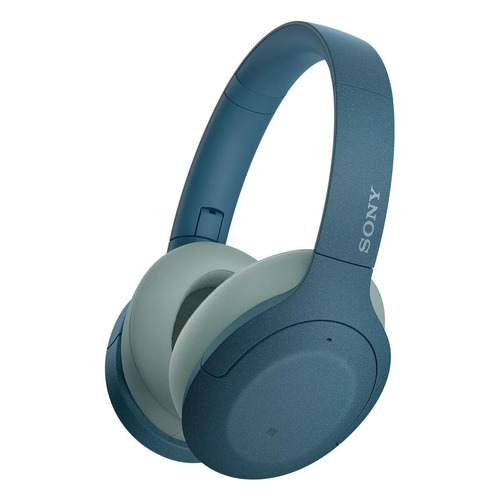 Гарнитура Sony WH-H910N, 3.5 мм/Bluetooth, накладные, синий [whh910nl.e]