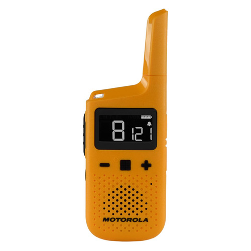 Комплект раций Motorola Talkabout T72 8кан. до 8км компл.:2шт аккум. оранжевый/черный (MT236)