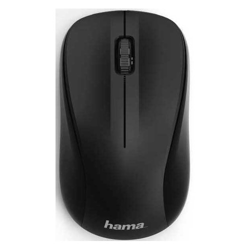 Мышь HAMA MW-300, оптическая, беспроводная, USB, черный [00182620]