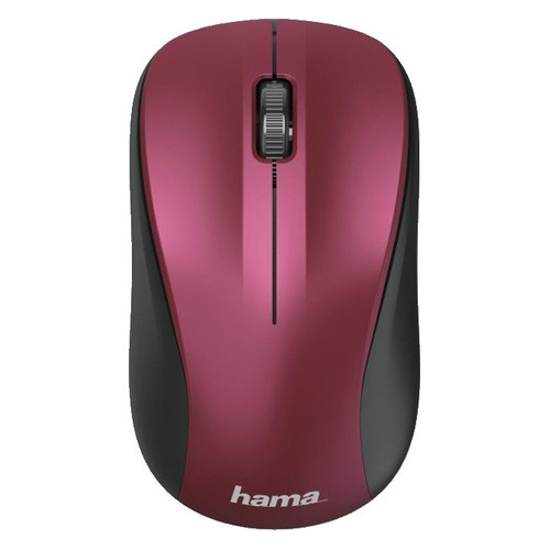 Мышь HAMA MW-300, оптическая, беспроводная, USB, розовый [00182624]