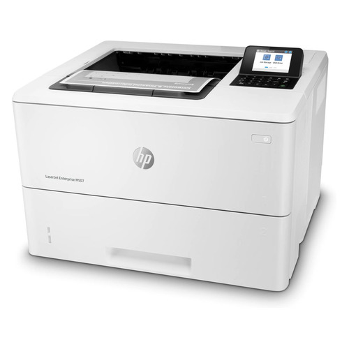 Принтер лазерный HP LaserJet Enterprise M507dn черно-белый, цвет: белый [1pv87a]
