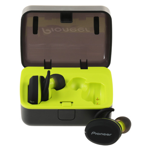 Гарнитура Pioneer SE-E8TW-Y, Bluetooth, вкладыши, желтый/черный