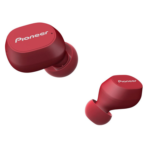 Гарнитура Pioneer SE-C5TW-R, Bluetooth, вкладыши, красный