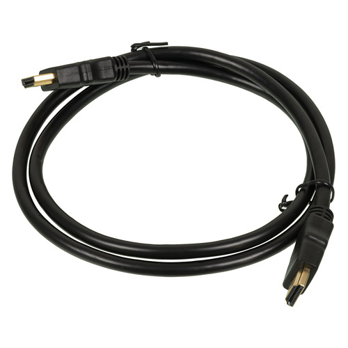 Кабель аудио-видео High Speed, HDMI (m) - HDMI (m) , ver 1.4, 1м, GOLD, черный