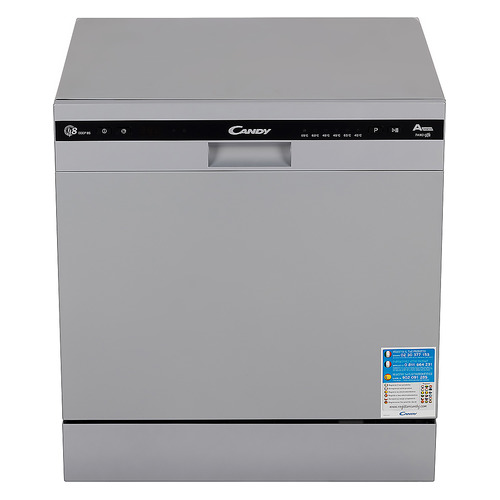 Посудомоечная машина Candy CDCP 8/ES-07, компактная, серебристая [32000981]