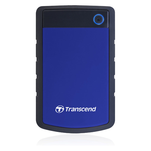 Внешний диск HDD Transcend StoreJet 25H3 TS1TSJ25H3B, 1ТБ, синий