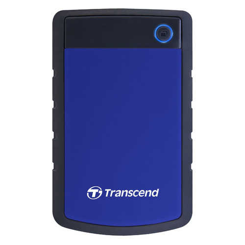 Внешний диск HDD Transcend StoreJet 25H3 TS2TSJ25H3B, 2ТБ, синий