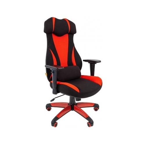 Компьютерное кресло Chairman черное / красное