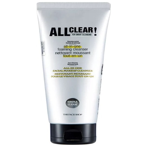 The Face Shop All Clear AllInOne Facial Makeup Cleanser