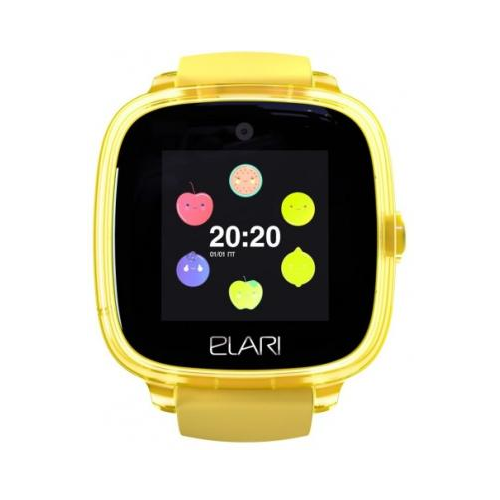 Часы-телефон ELARI детские KidPhone Fresh, желтые