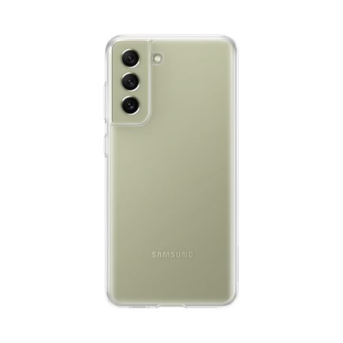 Чехол-крышка Samsung EF-QG990CTEGRU для Galaxy S21 FE, прозрачный