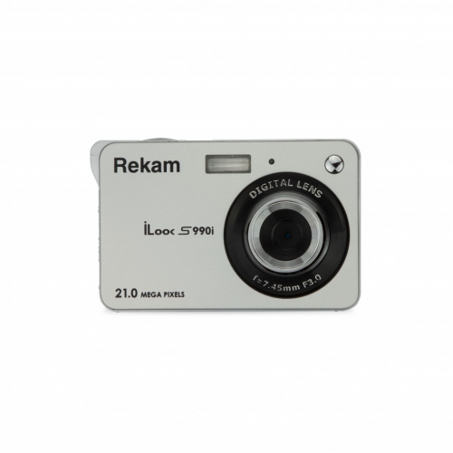 Фотоаппарат цифровой компактный Rekam iLook S990i Silver Metallic