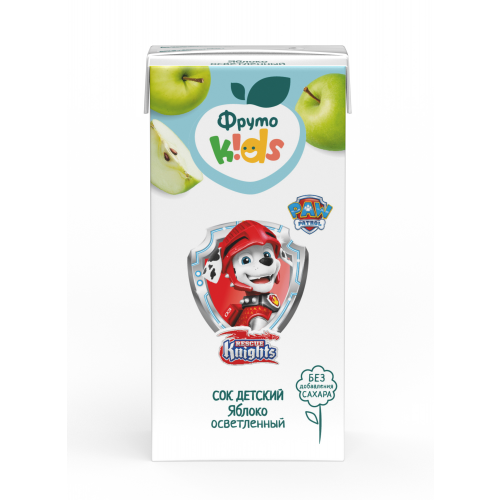 Сок ФрутоKids яблочный осветленный для детей раннего возраста 200 мл
