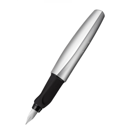 Pelikan Office Twist - Silver, перьевая ручка, M