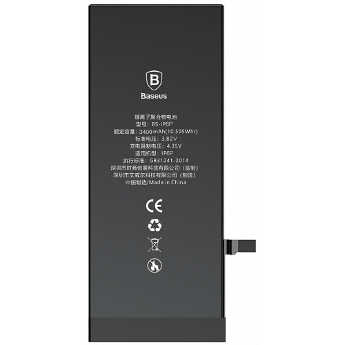 Аккумулятор Baseus High Volume Phone Battery для iPhone 6 Plus 3400 мАч Black (ACCB-BIP6P)