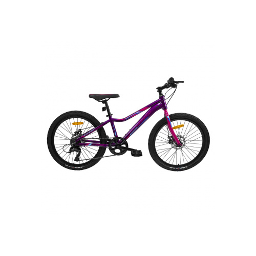 Детский двухколесный велосипед Maxiscoo Starlight 24", Темный Маджента MSC-SL2401-7-G