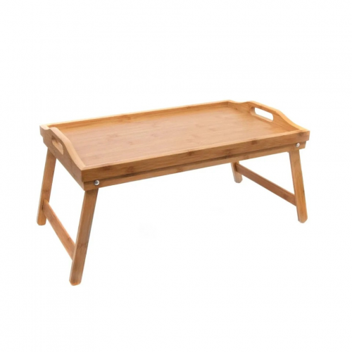 Столик для завтрака, бамбук, 30x50 см