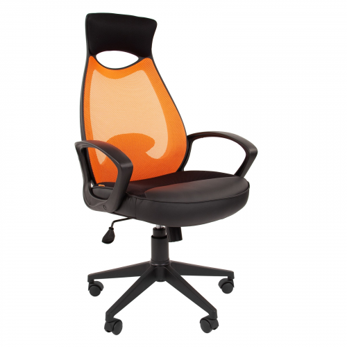 Компьютерное кресло Chairman 840 черный; оранжевый