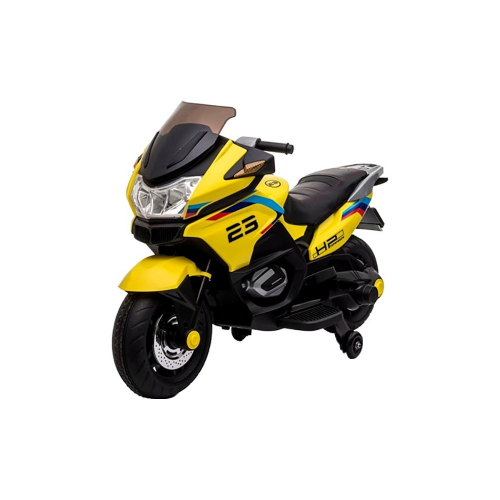 Мотоцикл ToyLand Moto New ХМХ 609, желтый, свет и звук