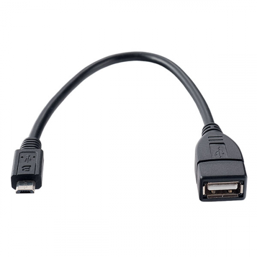Кабель Perfeo USB2.0 A розетка - Micro USB вилка, длина 1 м. (U4204)