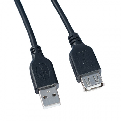 Кабель Perfeo USB2.0 A вилка - А розетка, длина 3 м. (U4504)