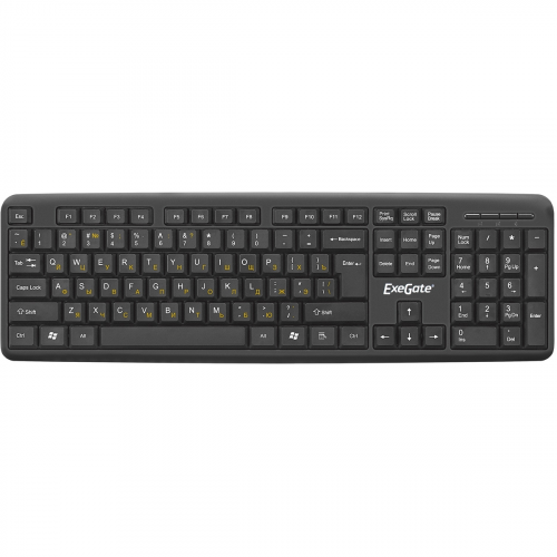 Комплект клавиатура и мышь ExeGate Combo MK120 Black